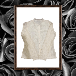 Elegant White Lace Blouse