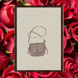 Classic Taupe Mini Sling Bag